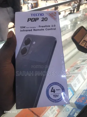 New Tecno Pop 20 64 GB Black