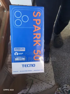 New Tecno Spark 50 128 GB Black