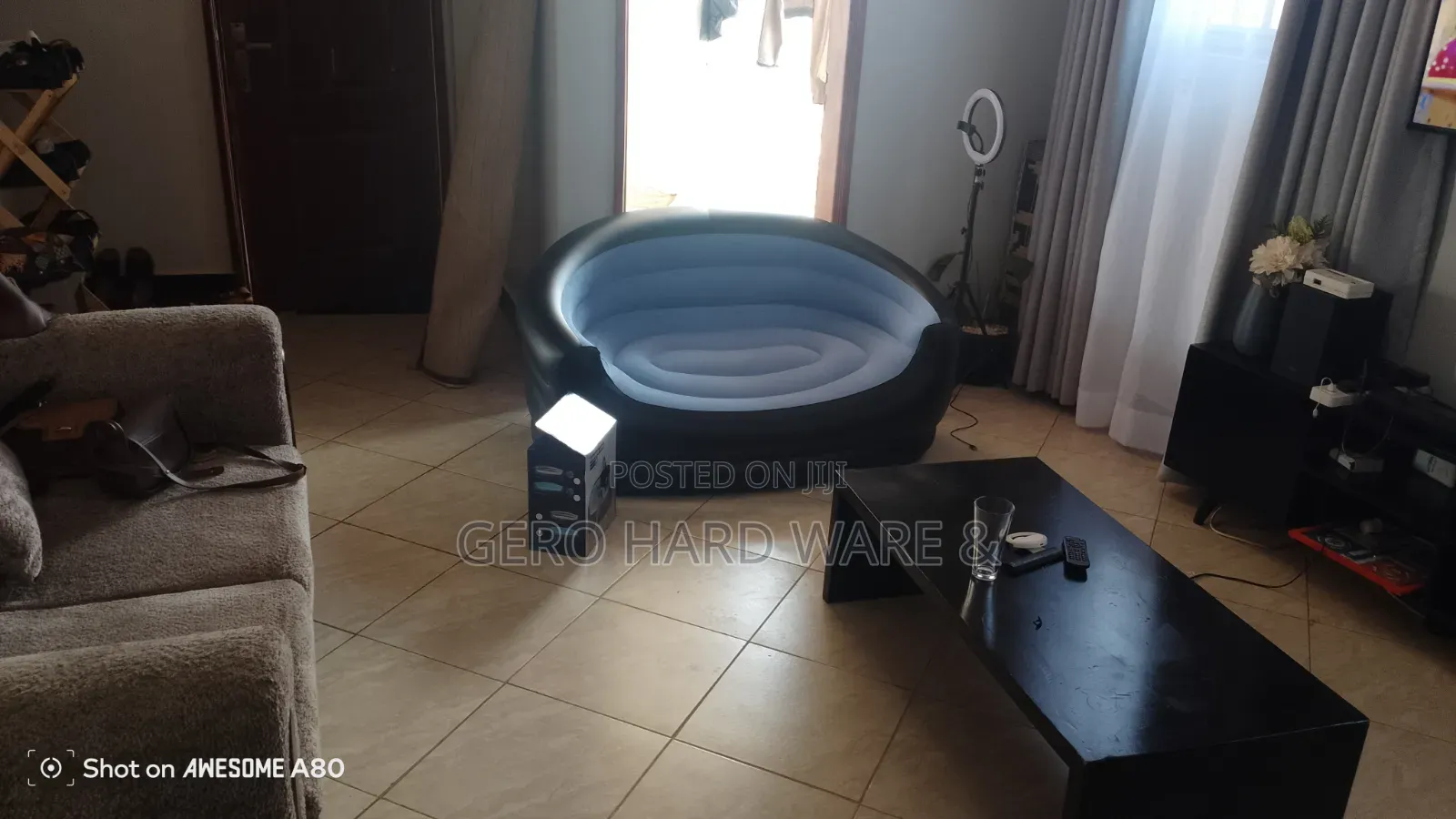 Inflameble Two Seater Sofa Sets