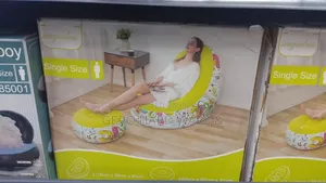 Single Seater Inflameble Sofa Set