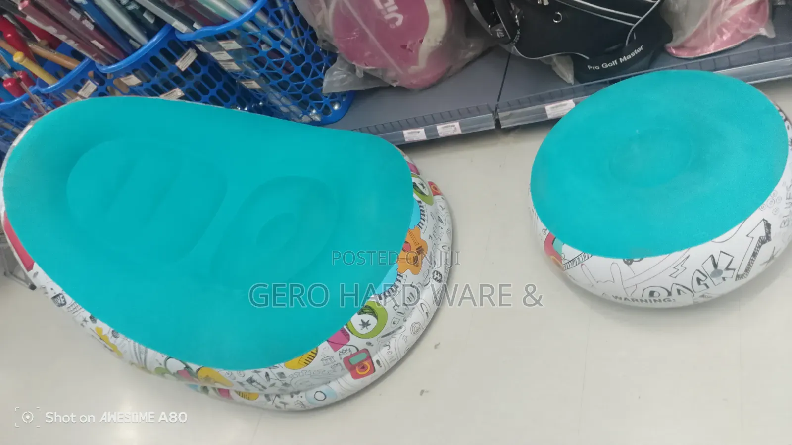 Single Seater Inflameble Sofa Set