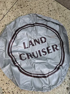 Grey Landcruiser Spare Tyre Cover