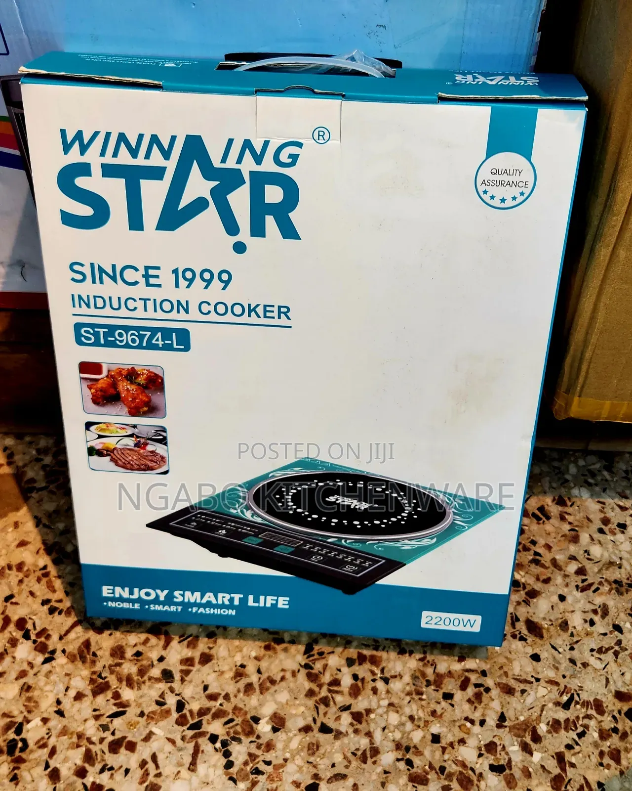 Winning Star Single-Burner Induction Cooker.