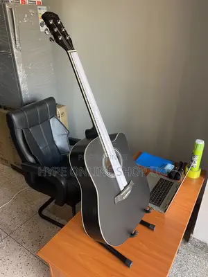 Pure Black Color,Brandnew Acoustic Guitar