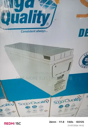 Saga Quality Batteries 200ah/12volts Gel.