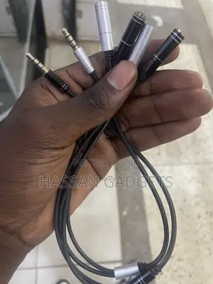 3.5mm Male Jack Y Sprinter Cable 2 Female Jack