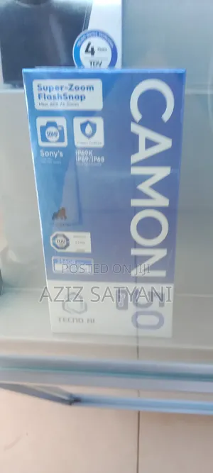 New Tecno Camon 50 Pro 256 GB Black