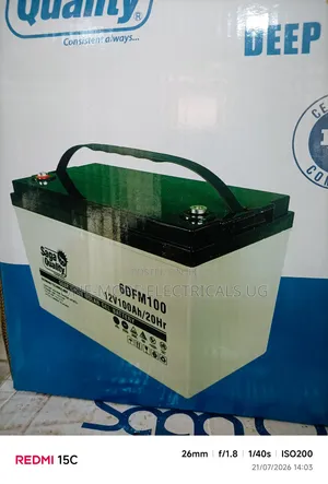 Saga Gel Battery 100ah/12volts