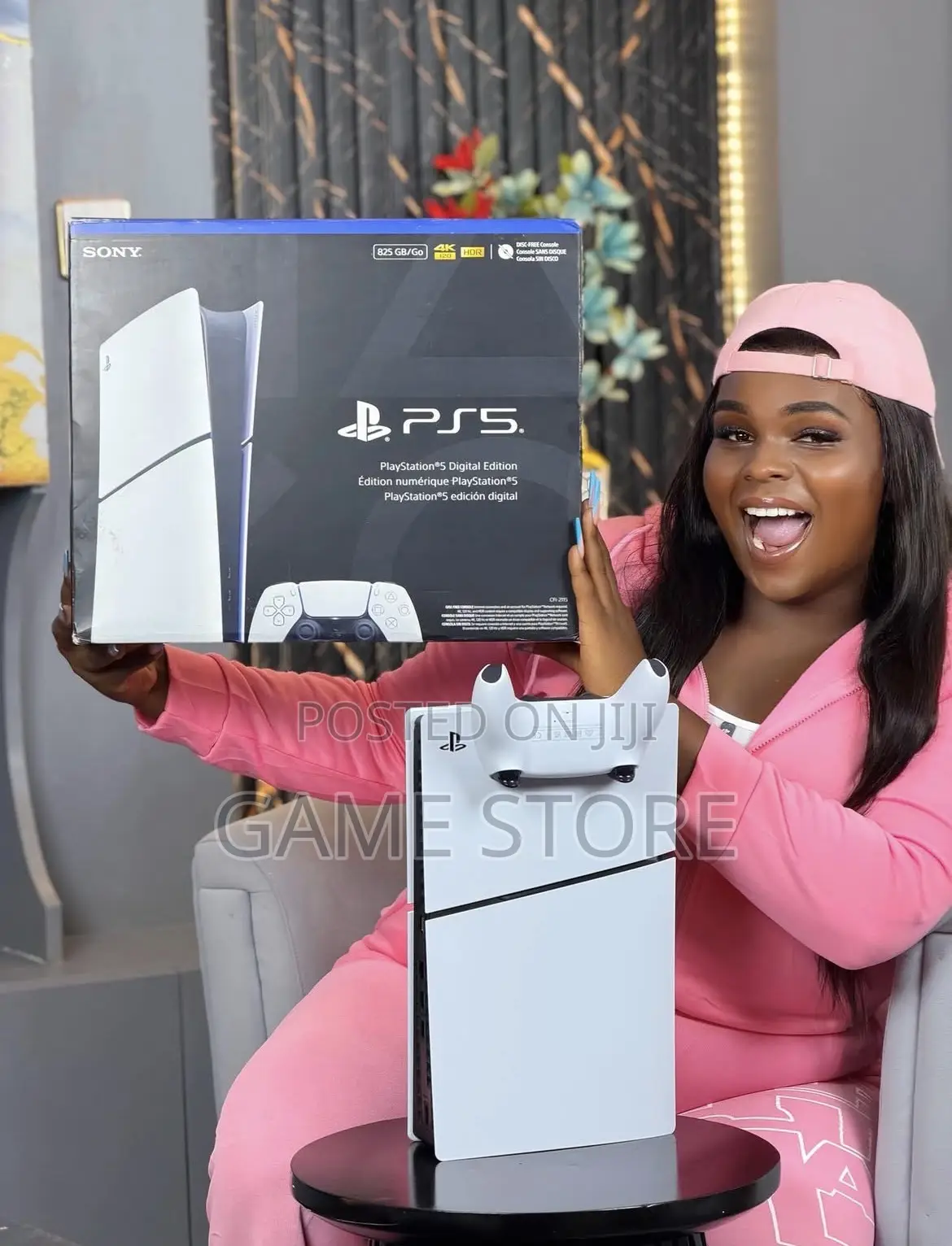 PS5 Slim Disc Edition: Warning - Highly Addictive Power!