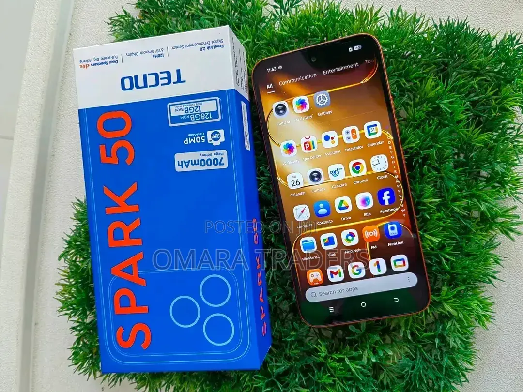New Tecno Spark 50 128 GB Orange