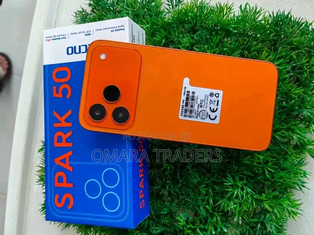 New Tecno Spark 50 128 GB Orange