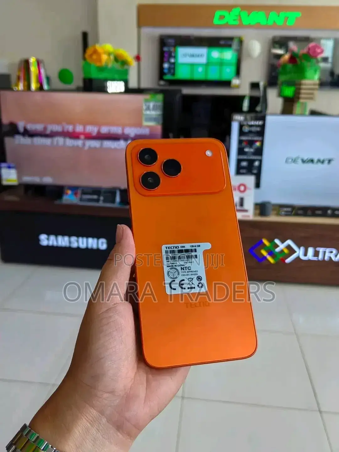 New Tecno Spark 50 128 GB Orange