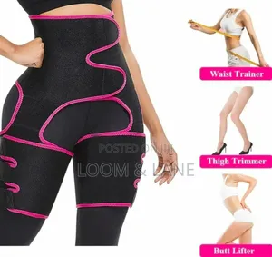 3 in 1 D Slimming Abdomen Waist Leg Belt Lifting Hip Girdle