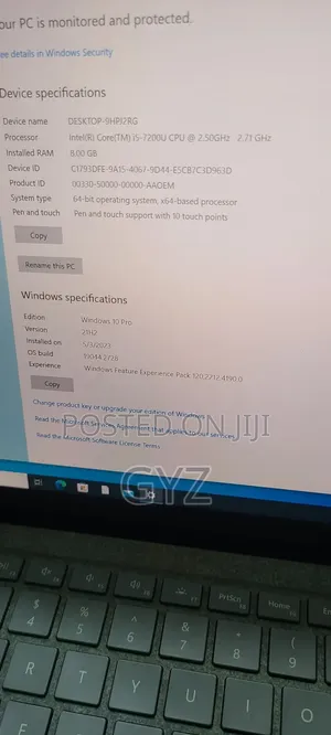 Laptop Microsoft Surface 8GB Intel Core i5 SSD 256GB