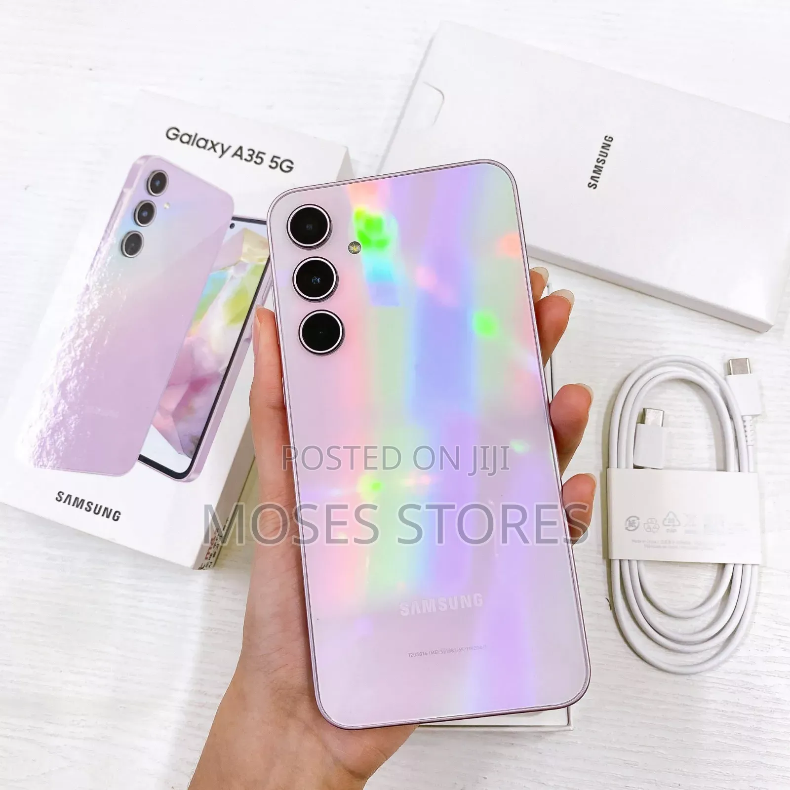 New Samsung Galaxy A35 256 GB Pink