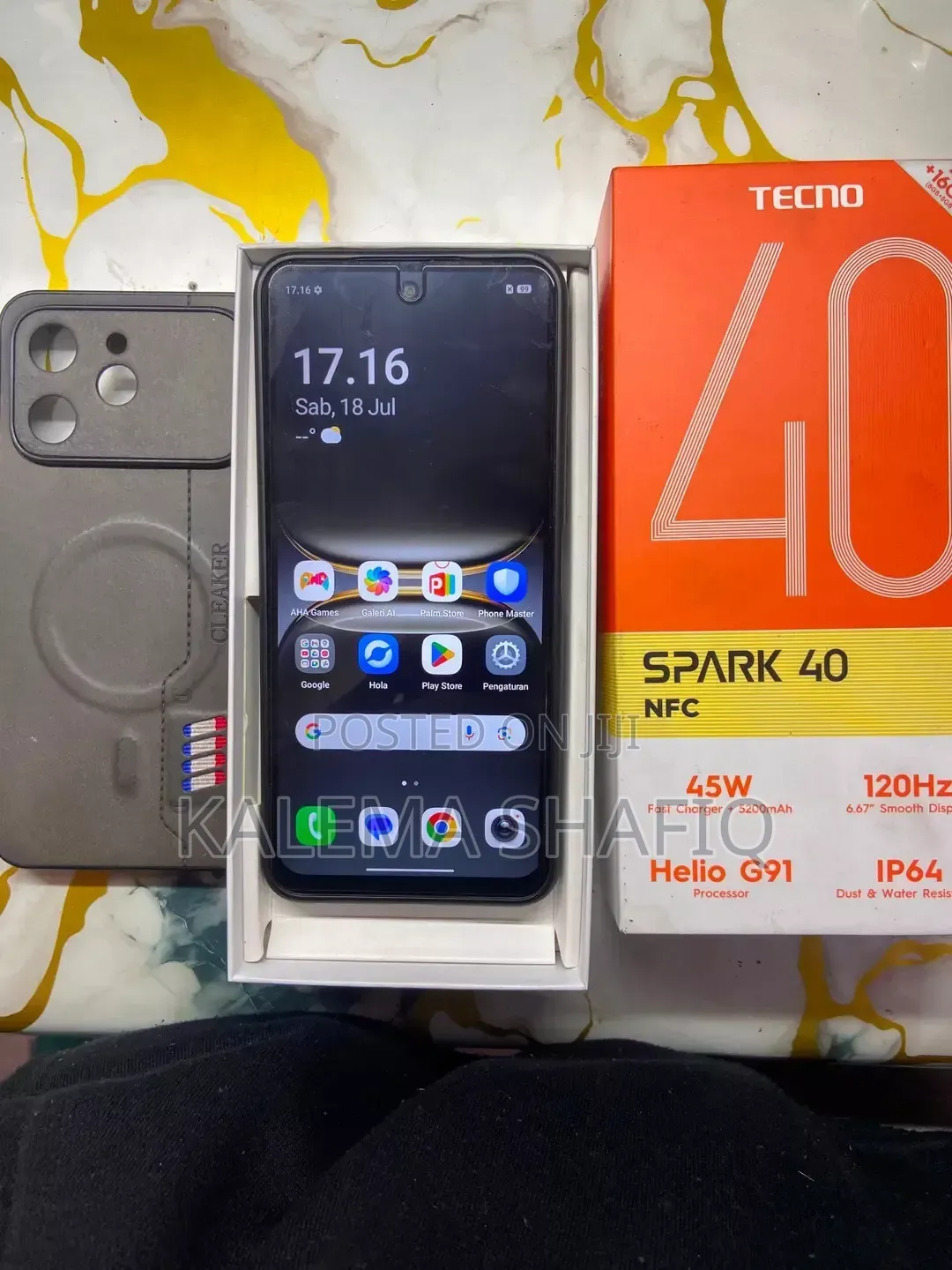 New Tecno Spark 40 256 GB Black