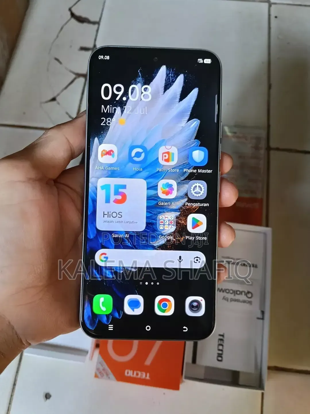 New Tecno Spark 40 Pro+ 256 GB Black