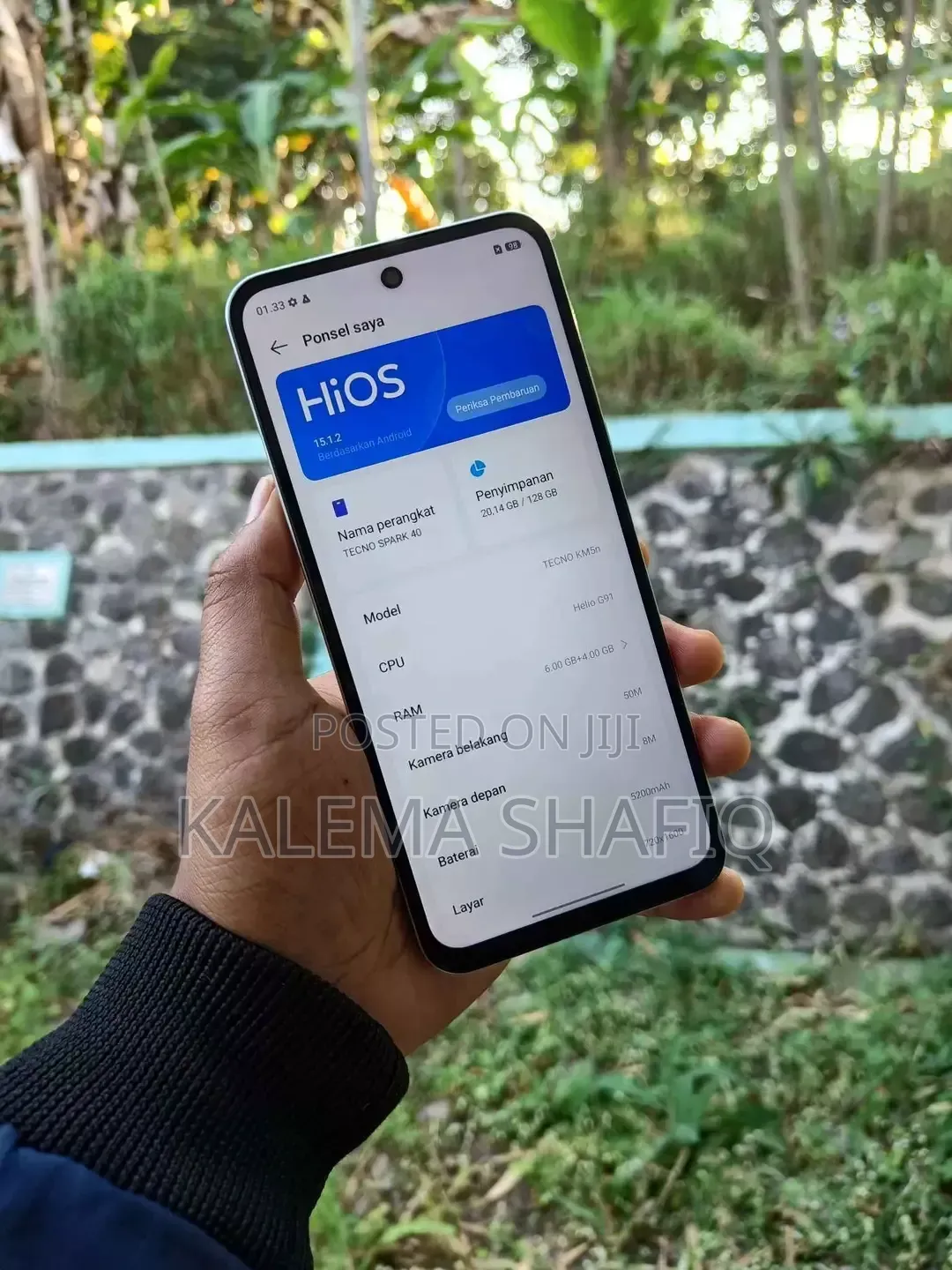 New Tecno Spark 40 128 GB Gray