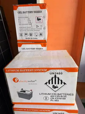 2. 56kWh Felicity Deep Cycle Lithium Battery 6000 Cycles
