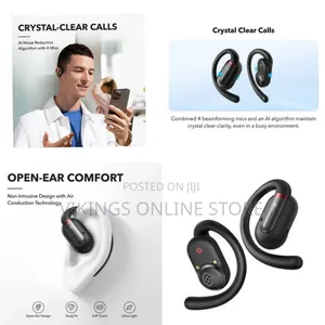 Soundcore V30i Open-Ear Headphones With P20i Noise Cancelling