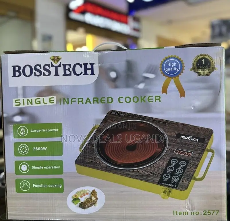 Bosstech Single Infrared Cooker 2600W