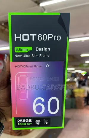 New Infinix Hot 60 Pro 256 GB Black