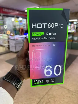 New Infinix Hot 60 Pro 256 GB Black