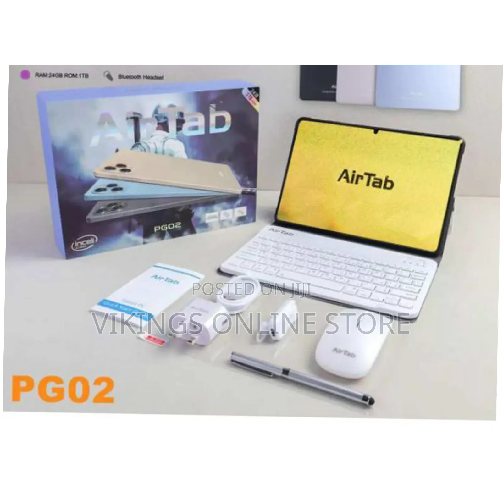 New AirTab PG02 128 GB Blue