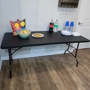 Outdoor Black Foldable Table