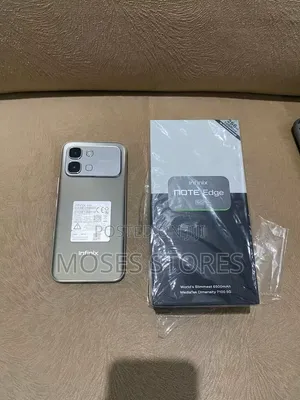 New Infinix Note Edge 256 GB Silver