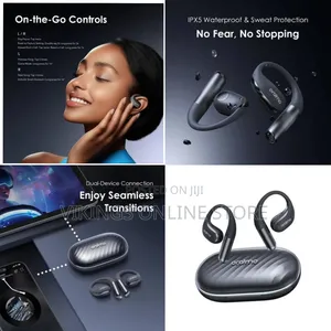 Oraimo SpaceBuds OpenArc OPN-675 ANC True Wireless Earbuds, Sound 360