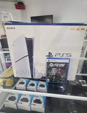 Sealed Boxed Brand New PS5 Slim Disc 1TB Storage Console in Uganda