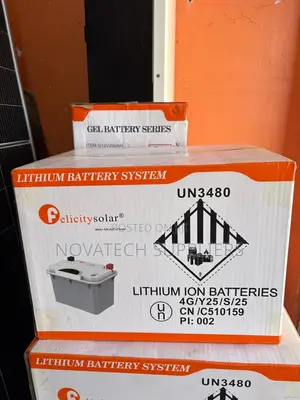 Compact 12V Lithium Iron Phosphate Battery 100Ah Felicity -Smart