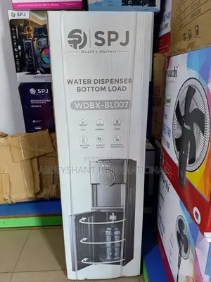 SPJ Bottom-Load Water Dispenser 3taps Hot, Cold, and Normal Water