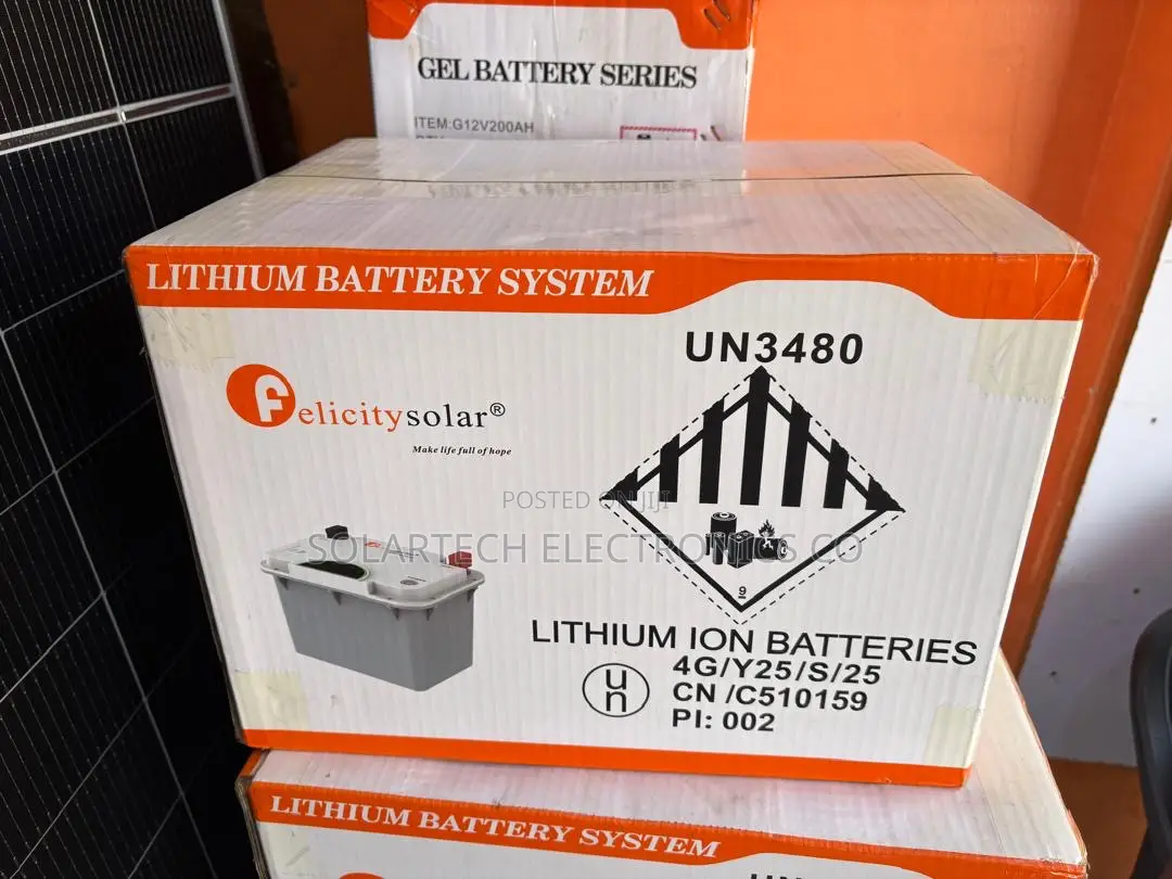 Original Felicity FLA12100 100Ah Deep Cycle Lithium Battery