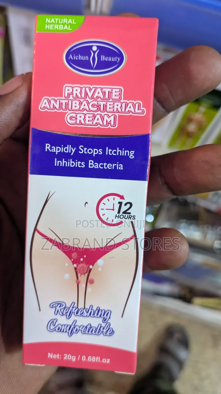 Private Antibacterial Cream
