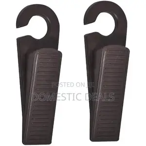 2 Pack Door Stop, Premium Rubber Door Stopper