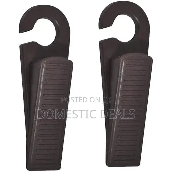 2 Pack Door Stop, Premium Rubber Door Stopper