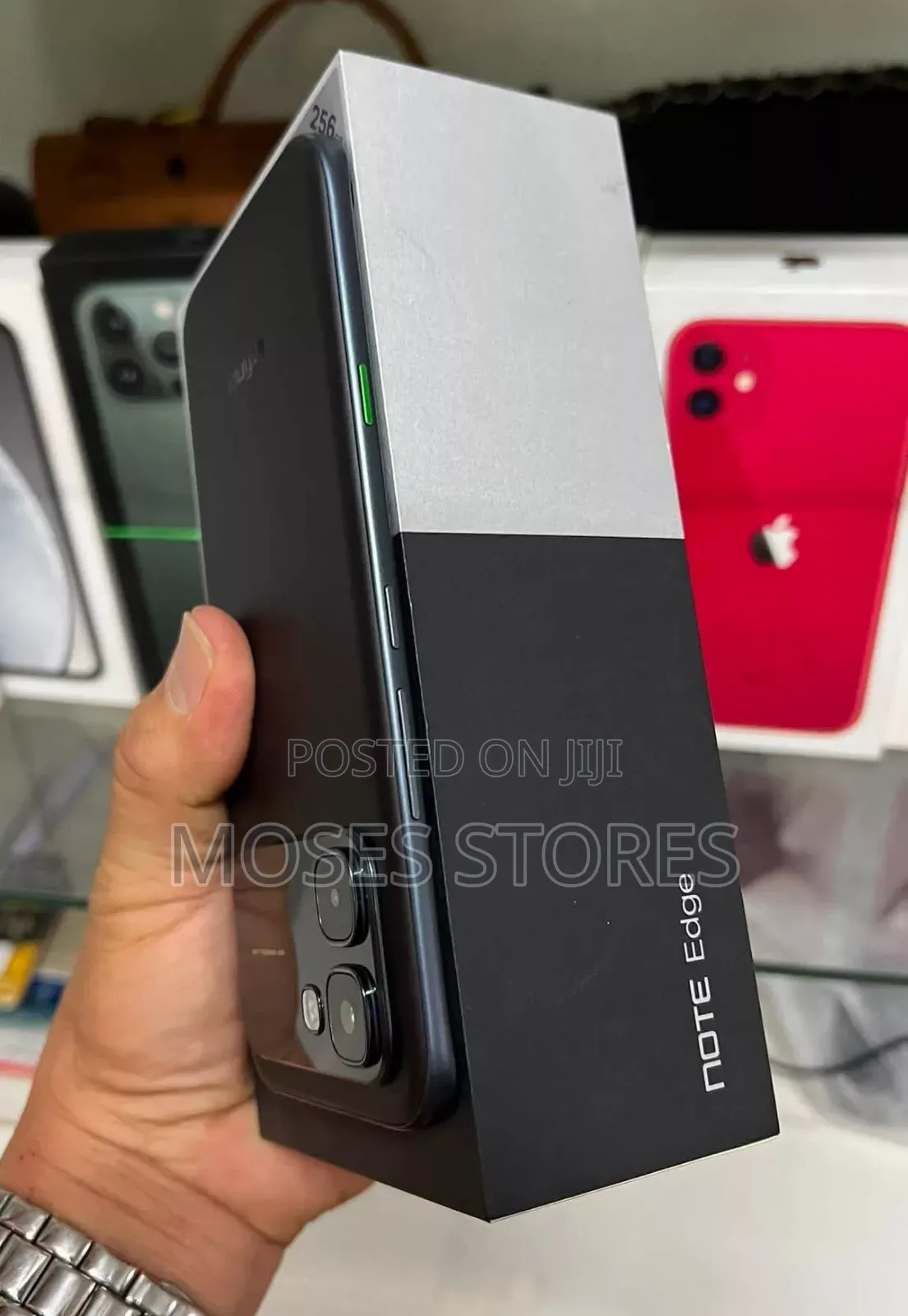 New Infinix Note Edge 256 GB Green