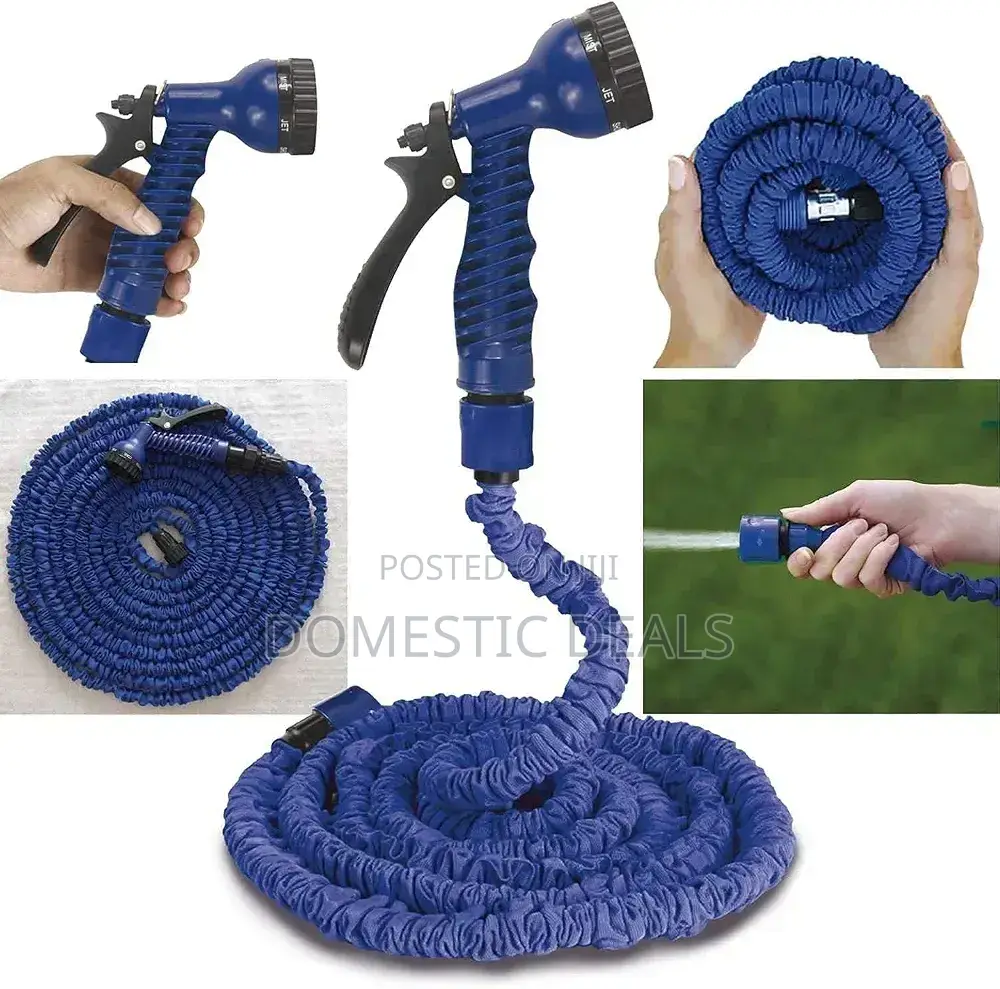 100ft Magic Flexible Water Hose Pipe With Spray Gun