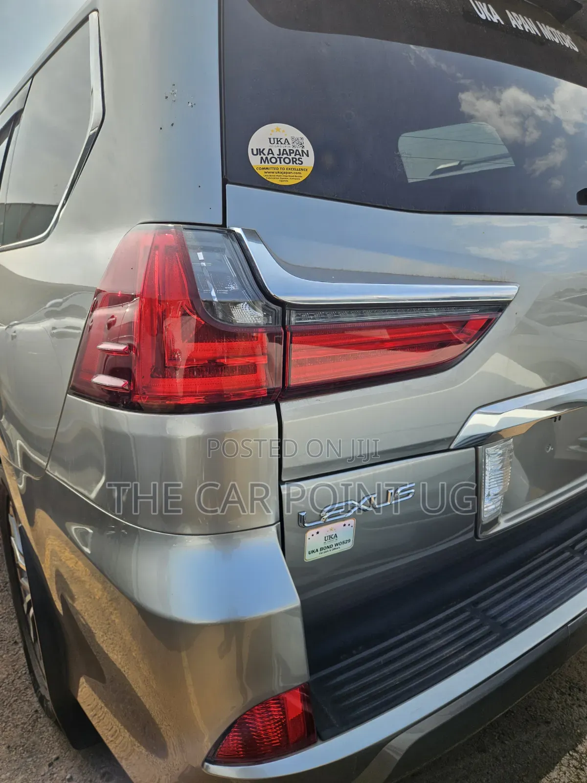 Lexus LX 2017 Silver