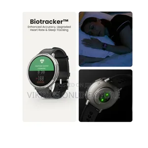 Mibro Active 2 Premium Smart Watch Fitness Tracker (Round) for Android