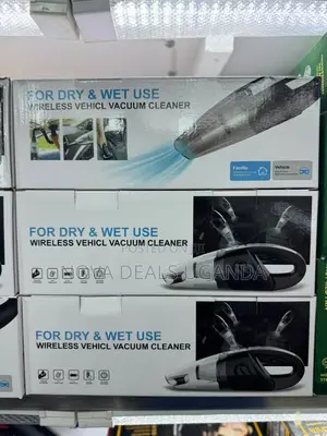 Handheld Wireless Vacuum Cleaner for Wet and Dry Purposes