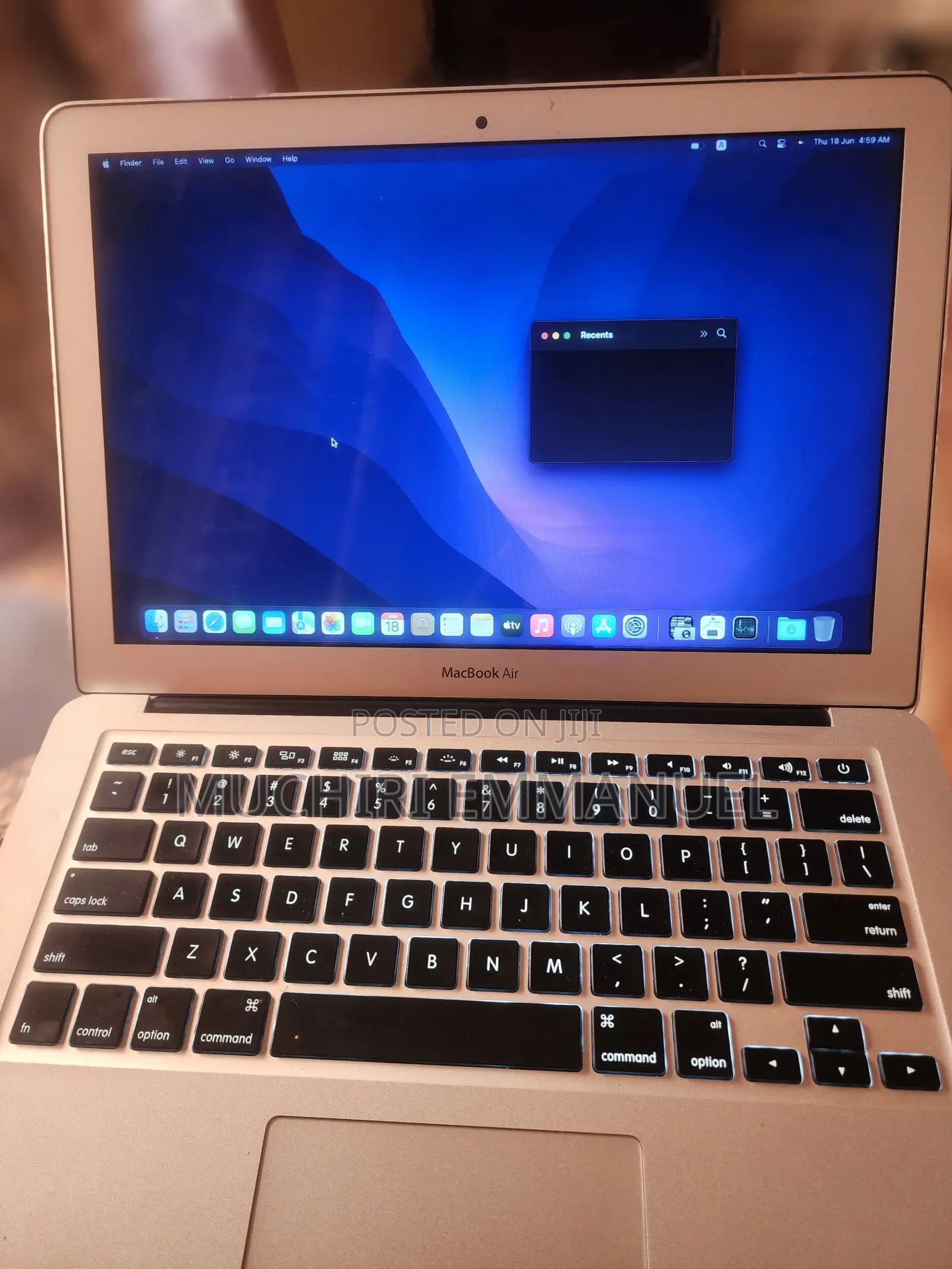 Laptop Apple MacBook Pro 2017 8GB Intel Core i5 SSD 256GB