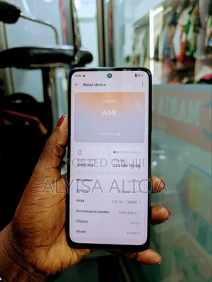 Oppo A58 128 GB Gray