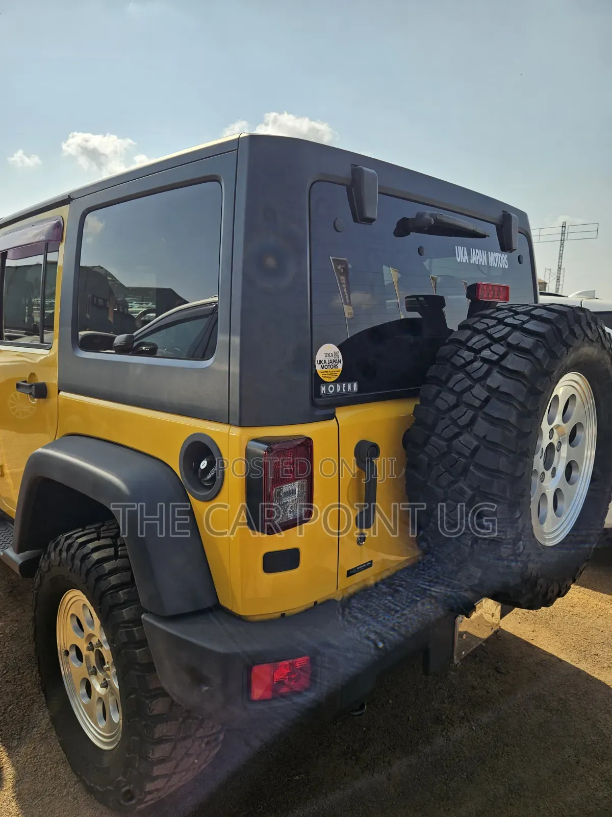 Jeep Wrangler 2015 Yellow
