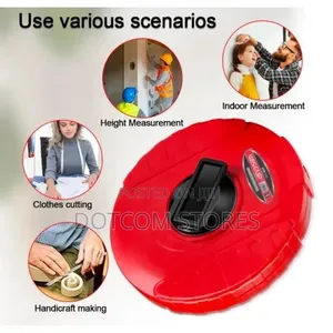 WISEUP 30metres Heavy Duty Construction Measuring Tape Measure