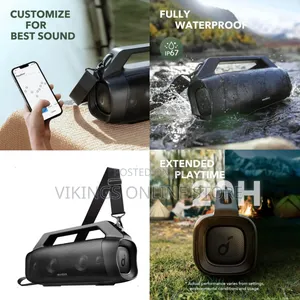Soundcore Anker Motion Boom Plus IP67 Outdoor Speaker With 80W Stereo