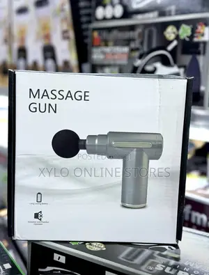 A Hand Held Rechargeable Massage Gun