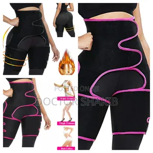 3 in 1 D Slimming Abdomen Waist Leg Belt Lifting Hip Girdle
